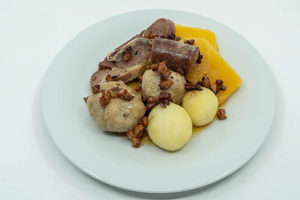Potetballbuffet