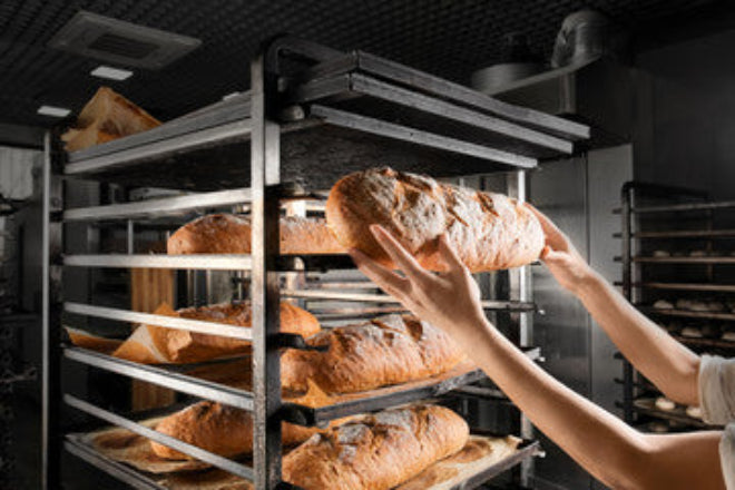 Nystekte brød