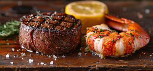 Grillmeny Surf & Turf