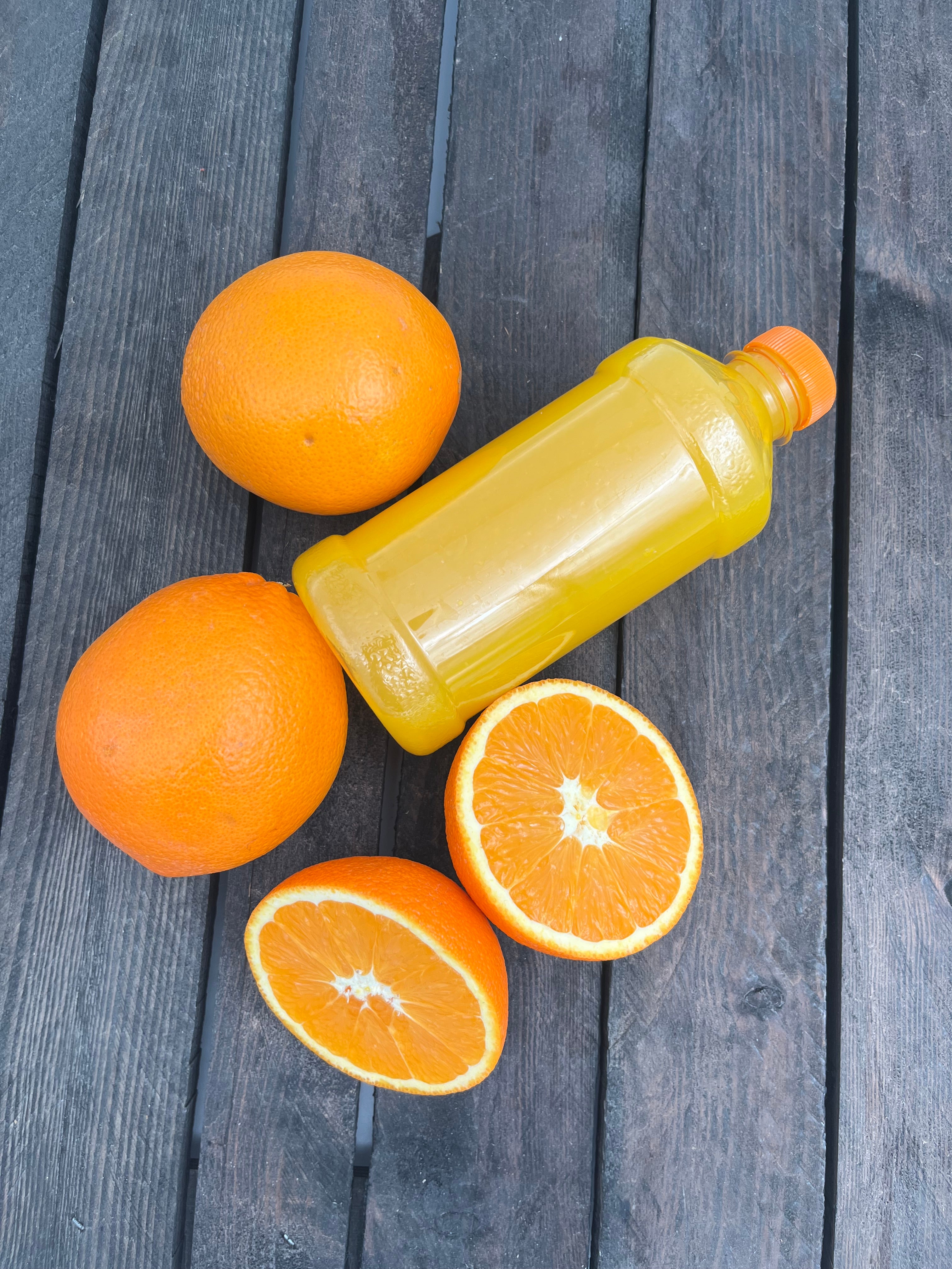 Nypresset appelsinjuice