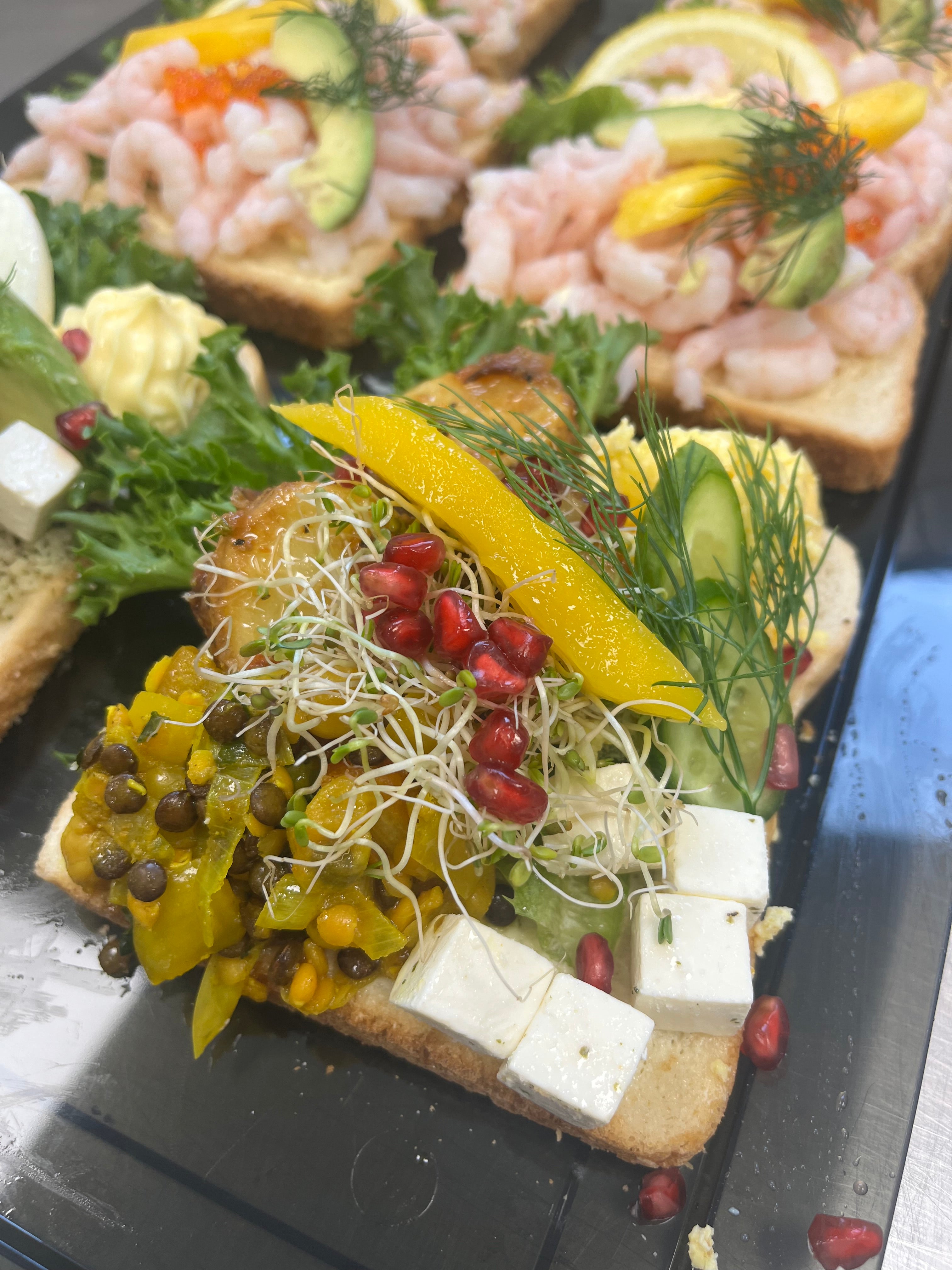 Nysmurte smørbrød