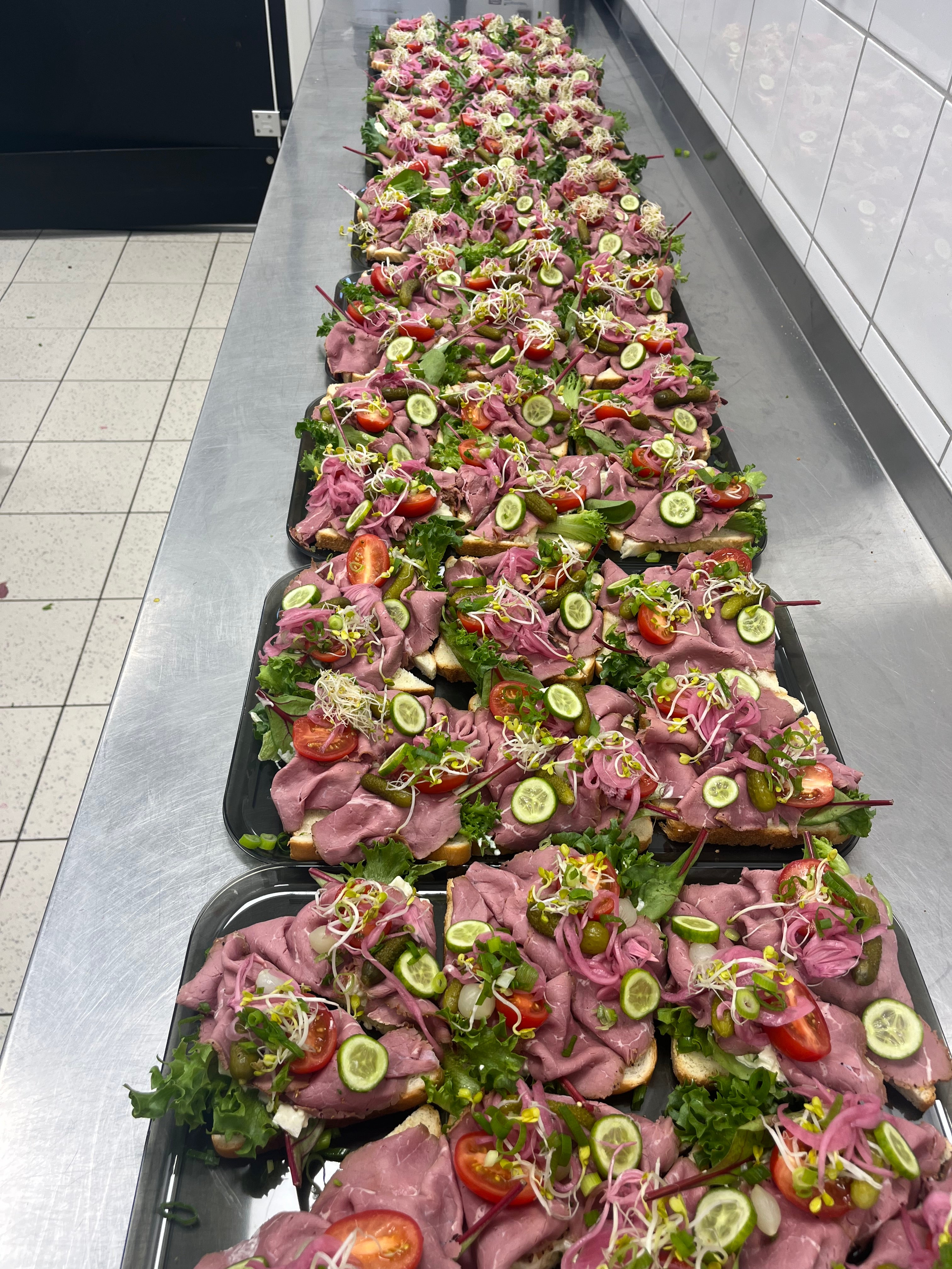 Nysmurte smørbrød